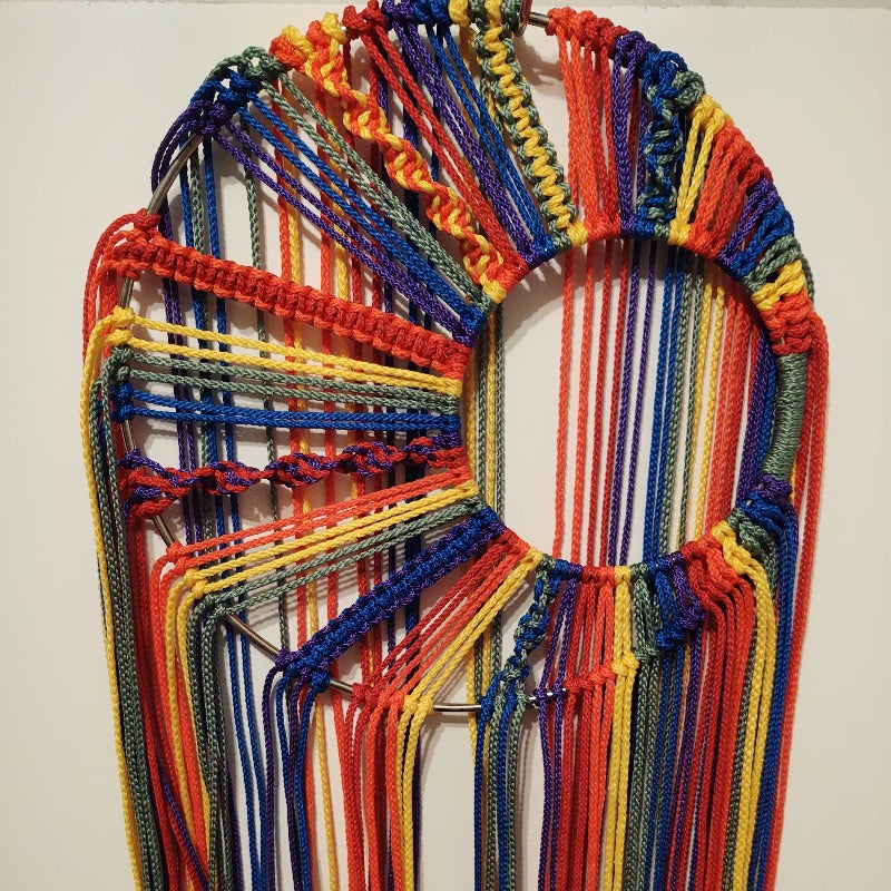 Macrame Wall Hanging - Full moon rising