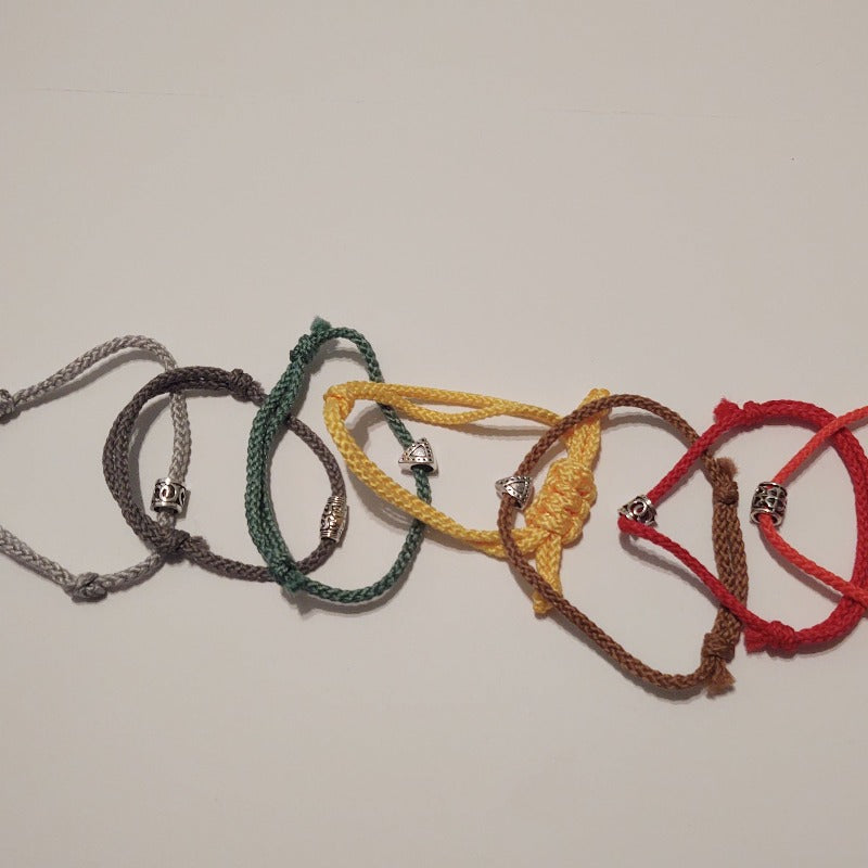 Single Cord Bead Bracelets