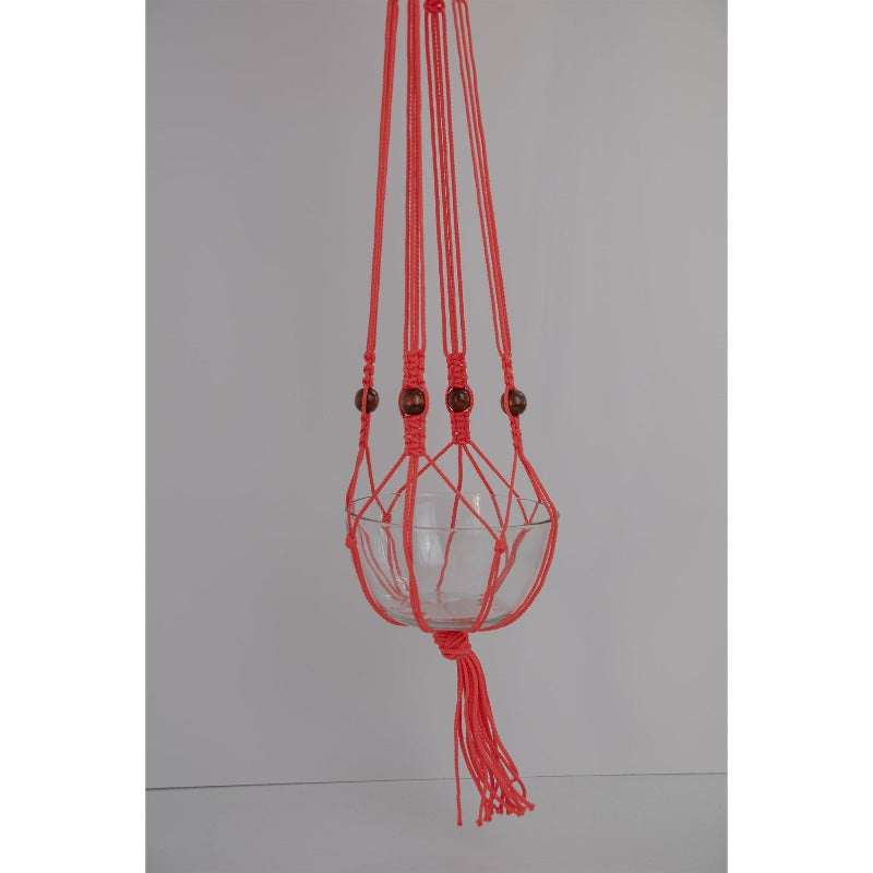 Macrame Plant Hanger beaded