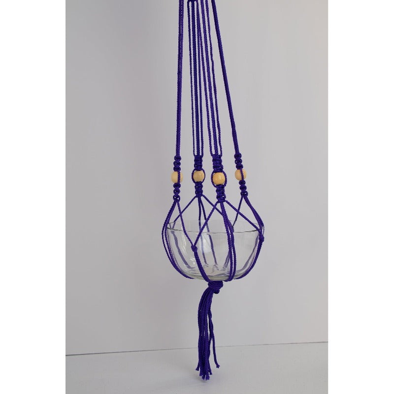 Macrame Plant Hanger beaded